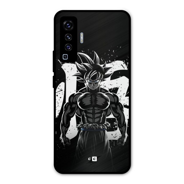 Goku Unleashed Power Metal Back Case for Vivo X50