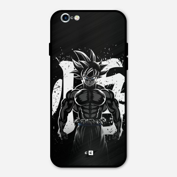 Goku Unleashed Power Metal Back Case for iPhone 6 6s