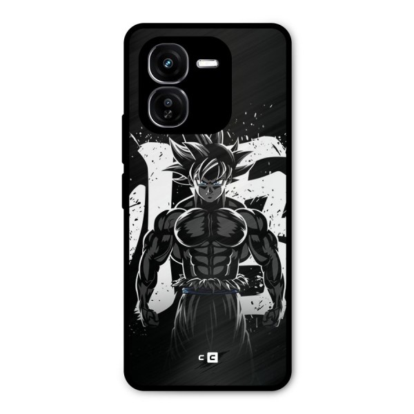 Goku Unleashed Power Metal Back Case for iQOO Z9x