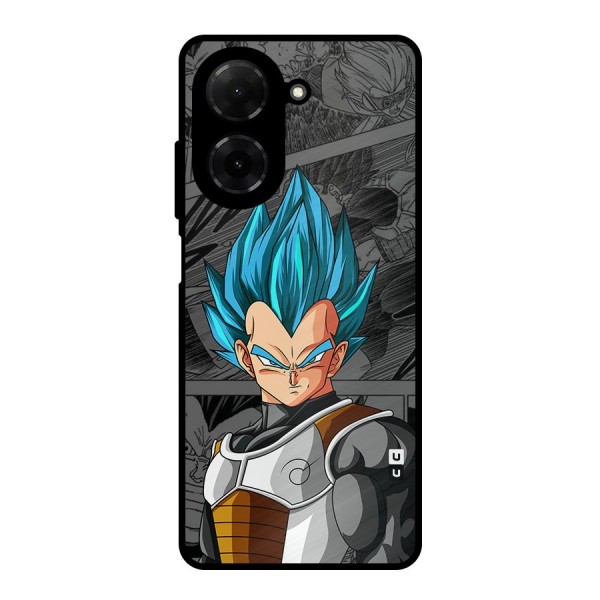 Goku Vegeta Art Metal Back Case for Poco C71