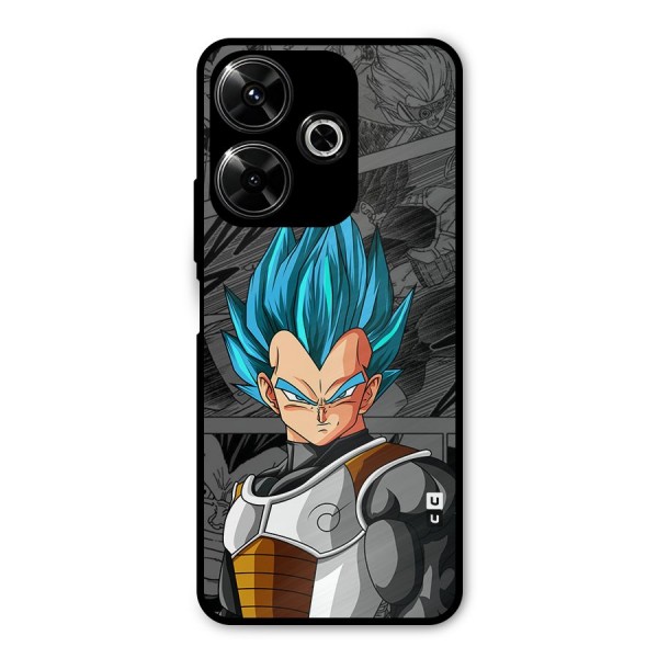 Goku Vegeta Art Metal Back Case for Poco M6 Plus