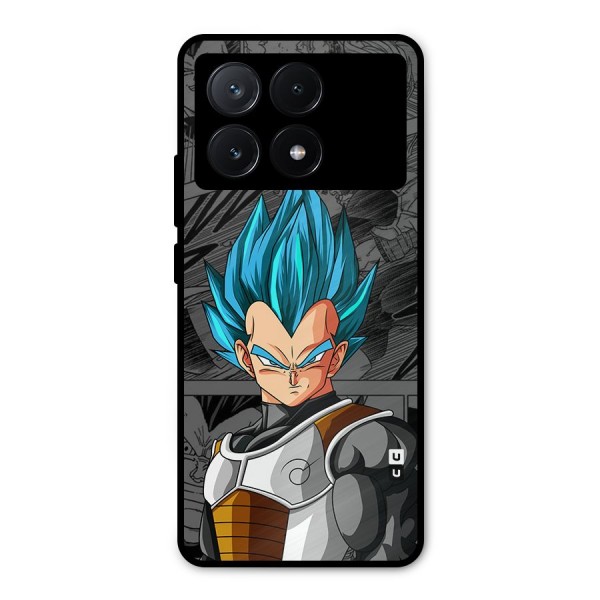 Goku Vegeta Art Metal Back Case for Poco X6 Pro