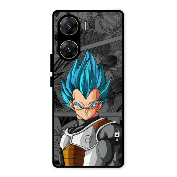 Goku Vegeta Art Metal Back Case for Vivo V29e