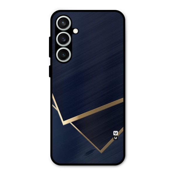 Gold Corners Metal Back Case for Galaxy S23 FE