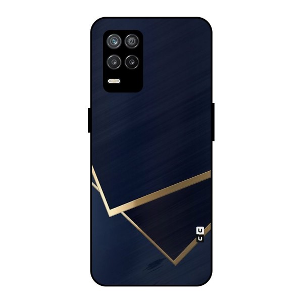 Gold Corners Metal Back Case for Realme 9 5G
