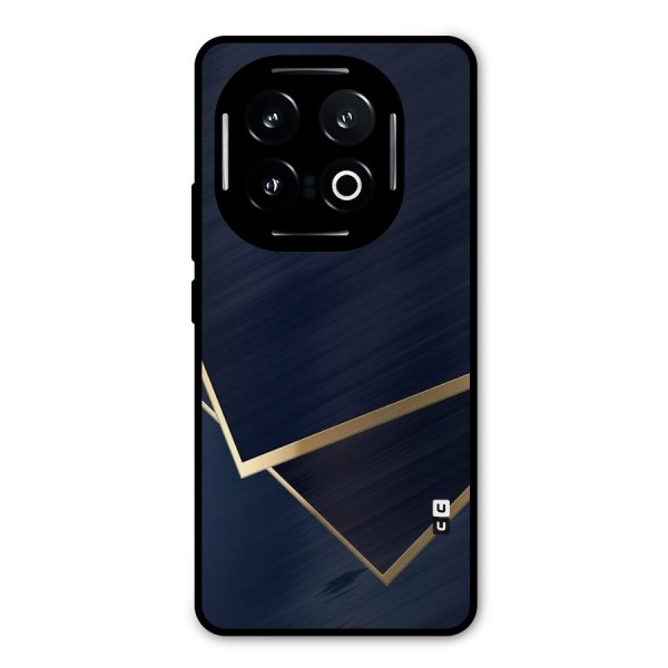 Gold Corners Metal Back Case for iQOO 13