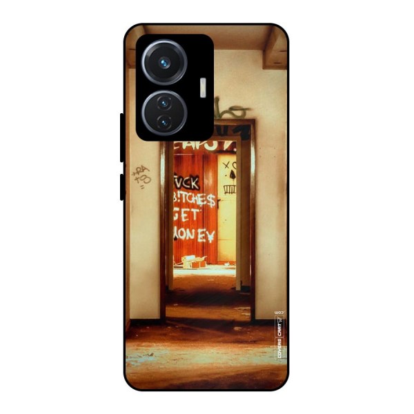 Grafitty Door Metal Back Case for iQOO Z6 44W