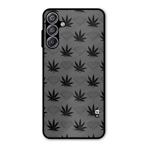 Grass Diamond Metal Back Case for Galaxy F15