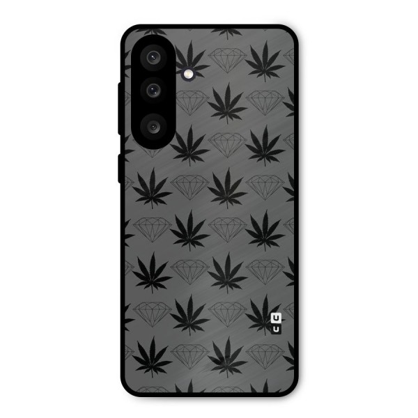 Grass Diamond Metal Back Case for Galaxy M56