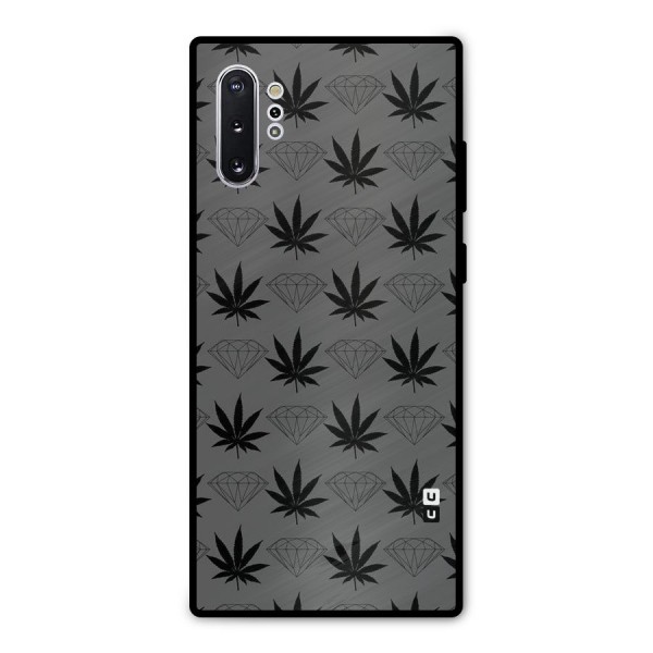 Grass Diamond Metal Back Case for Galaxy Note 10 Plus