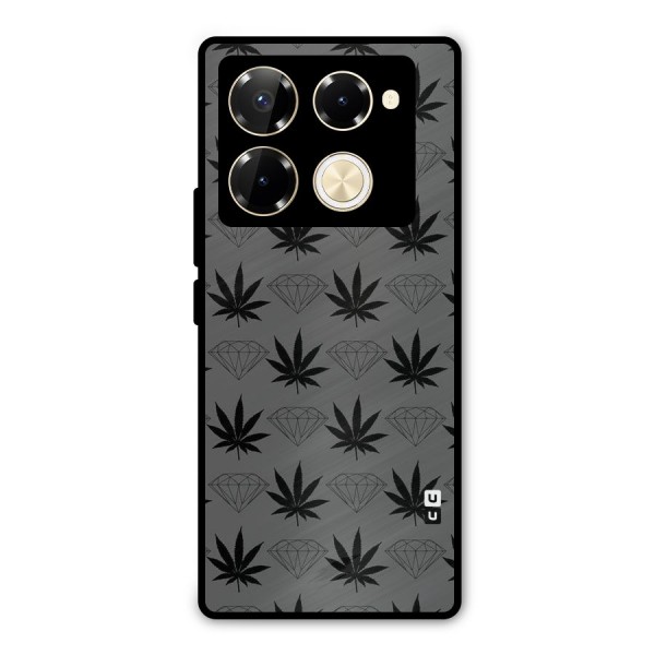 Grass Diamond Metal Back Case for Infinix Note 40 Pro Plus