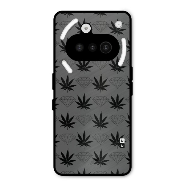 Grass Diamond Metal Back Case for Nothing Phone 3a