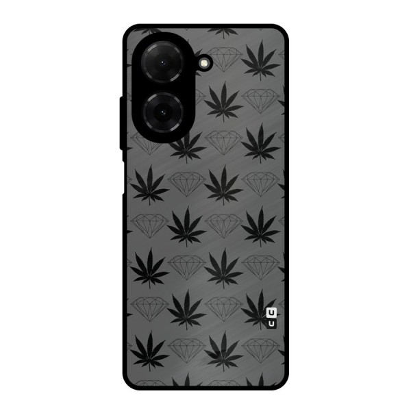Grass Diamond Metal Back Case for Poco C71