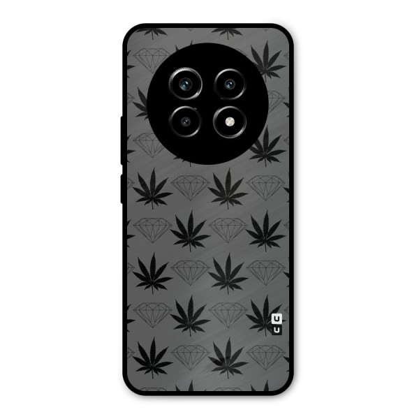 Grass Diamond Metal Back Case for Realme 13 Pro