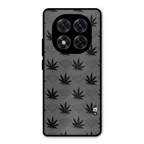 Grass Diamond Metal Back Case for Redmi Note 14 Pro 5G