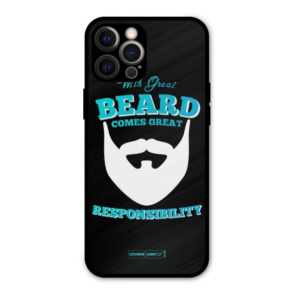 Great Beard Metal Back Case for iPhone 12 Pro Max