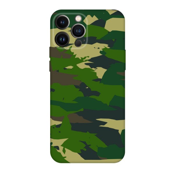 Green Camouflage Army Original Polycarbonate Back Case for iPhone 13 Pro Max