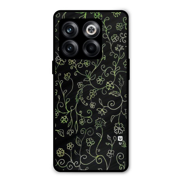 Green Leaves Metal Back Case for OnePlus 10T