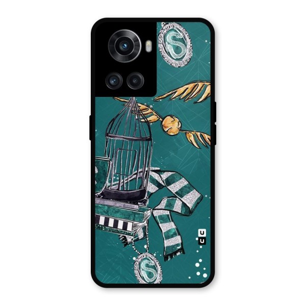 Green Scarf Metal Back Case for OnePlus 10R