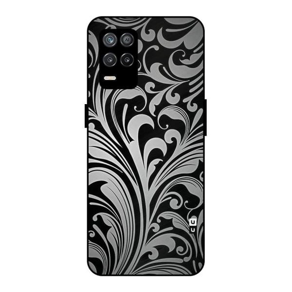 Grey Beauty Pattern Metal Back Case for Realme 9 5G