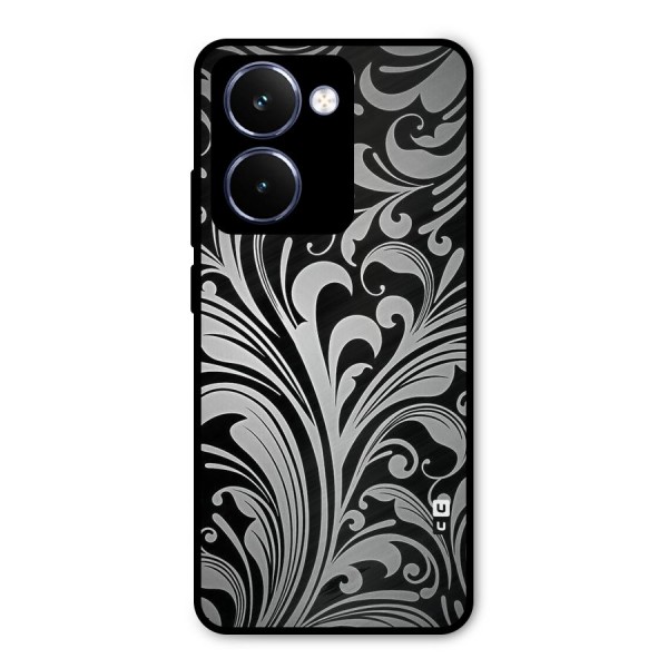 Grey Beauty Pattern Metal Back Case for Realme P3 Ultra