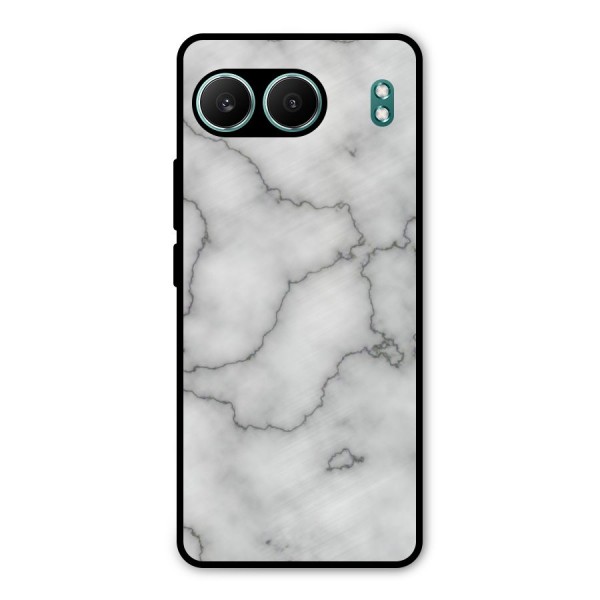 Grey Marble Metal Back Case for OnePlus Nord 4