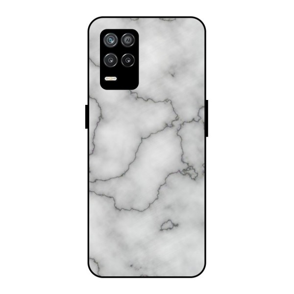 Grey Marble Metal Back Case for Realme 9 5G