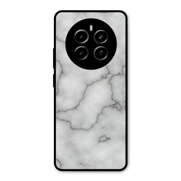 Grey Marble Metal Back Case for Realme P1