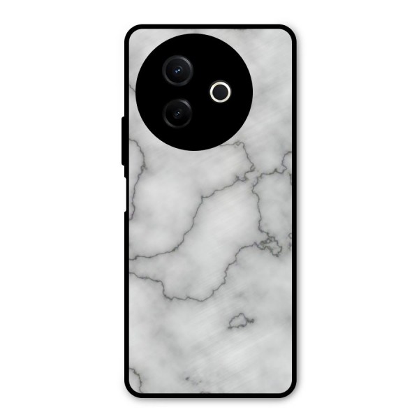 Grey Marble Metal Back Case for Vivo Y39