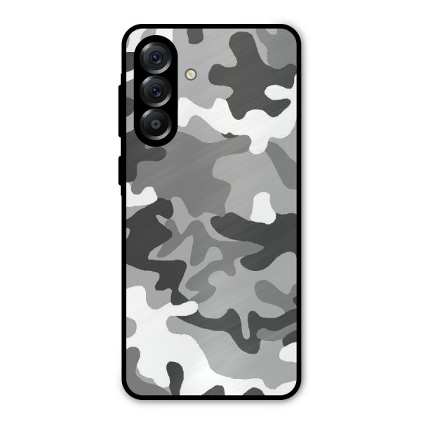 Grey Military Metal Back Case for Galaxy A56