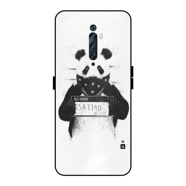 Guilty Panda Metal Back Case for Oppo Reno2 F