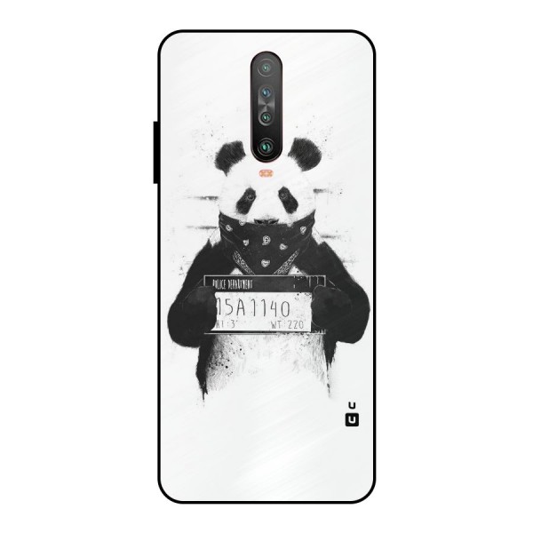 Guilty Panda Metal Back Case for Poco X2