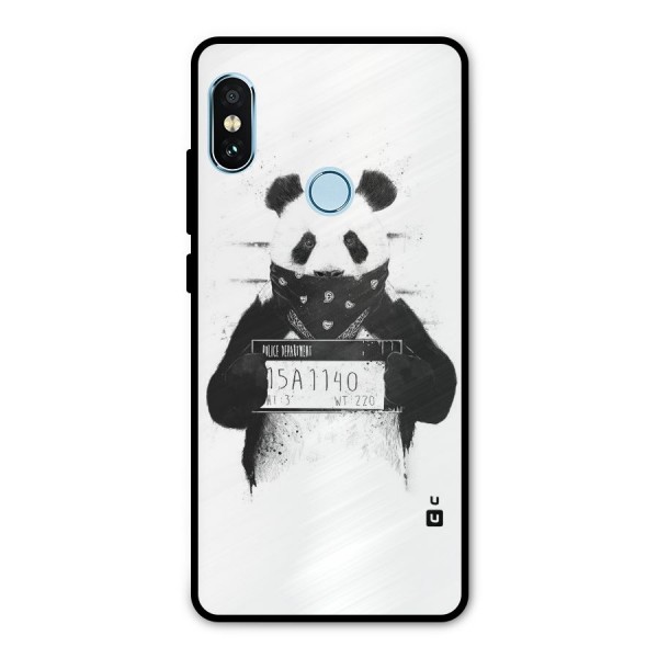 Guilty Panda Metal Back Case for Redmi Note 5 Pro