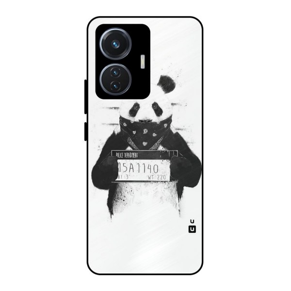 Guilty Panda Metal Back Case for iQOO Z6 44W
