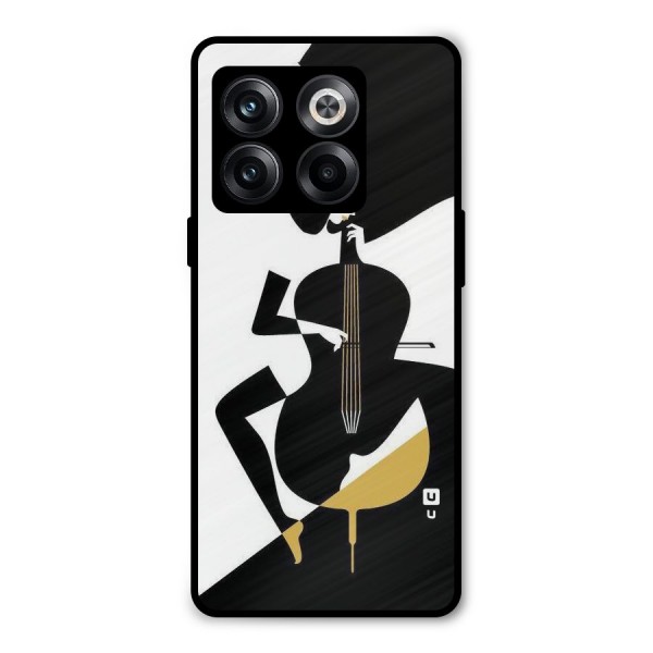 Guitar Women Metal Back Case for OnePlus 10T