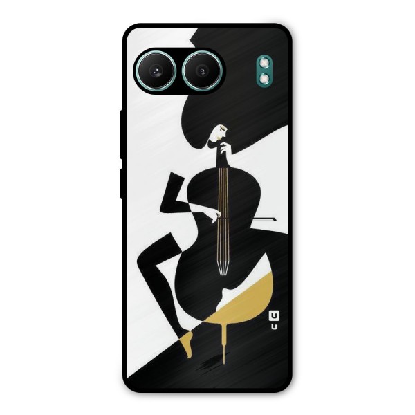 Guitar Women Metal Back Case for OnePlus Nord 4