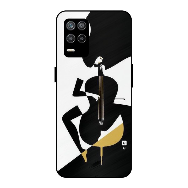 Guitar Women Metal Back Case for Realme 9 5G