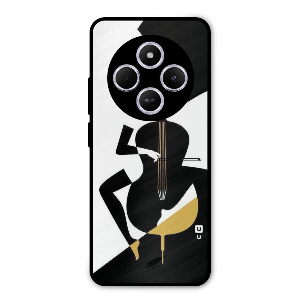 Guitar Women Metal Back Case for Redmi A4