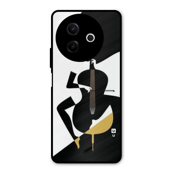 Guitar Women Metal Back Case for Vivo Y39