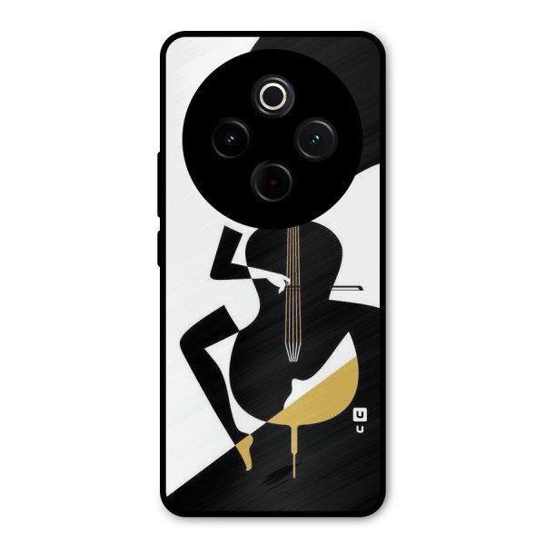 Guitar Women Metal Back Case for iQOO Z10