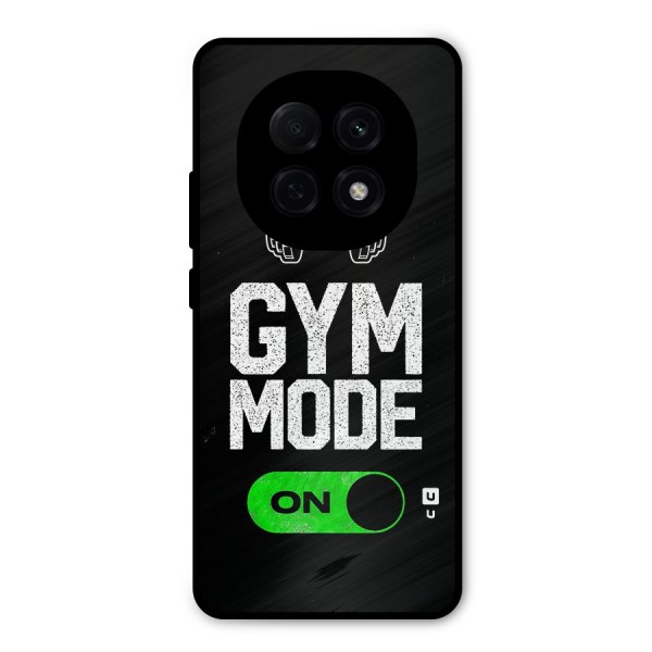 Gym Mode On Metal Back Case for Oppo F29 Pro