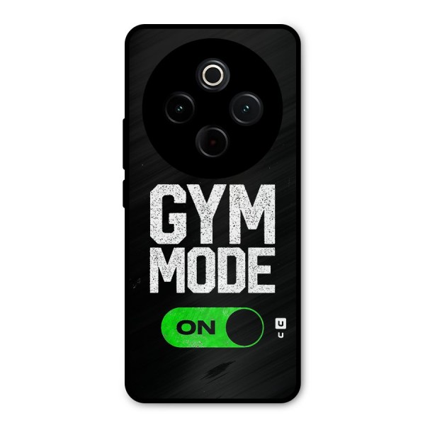 Gym Mode On Metal Back Case for Vivo T4