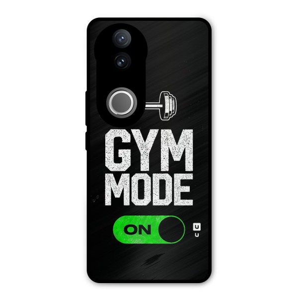Gym Mode On Metal Back Case for Vivo V50e