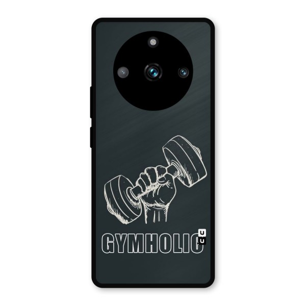 Gymholic Design Metal Back Case for Realme 11 Pro Plus