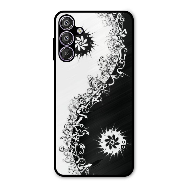Half Peace Design Metal Back Case for Galaxy F15