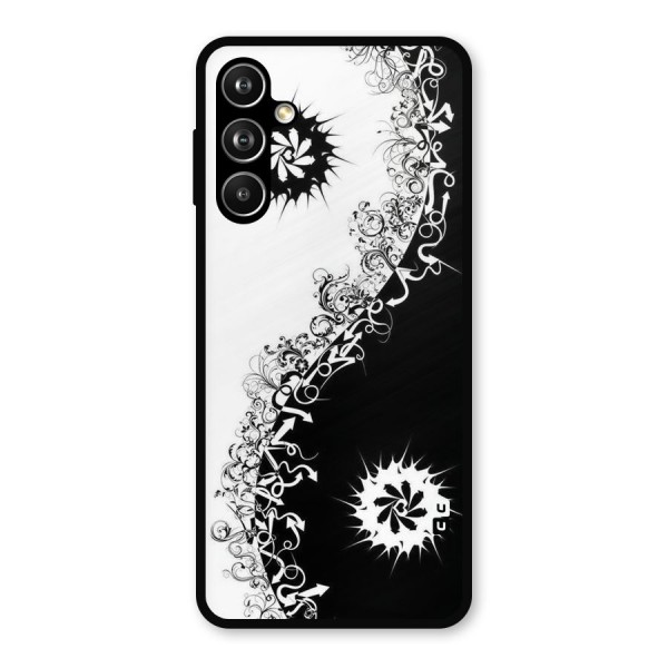 Half Peace Design Metal Back Case for Galaxy F54