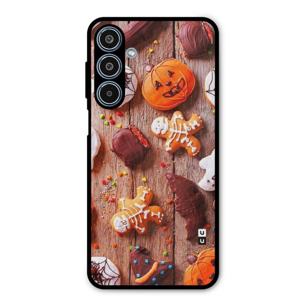 Halloween Chocolates Metal Back Case for Galaxy M35