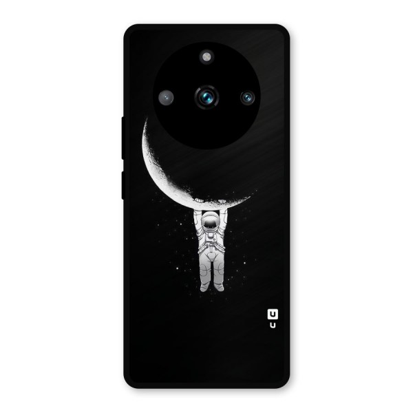 Hanging Astronaut Metal Back Case for Realme 11 Pro