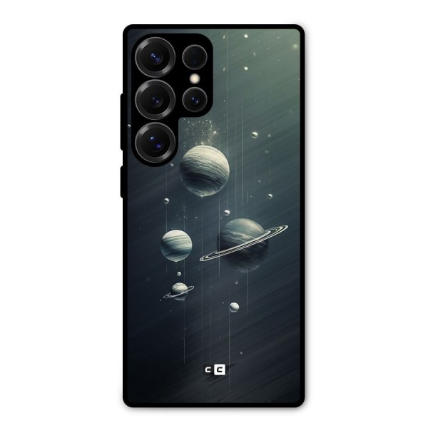 Hanging Planets Metal Back Case for Galaxy S25 Ultra