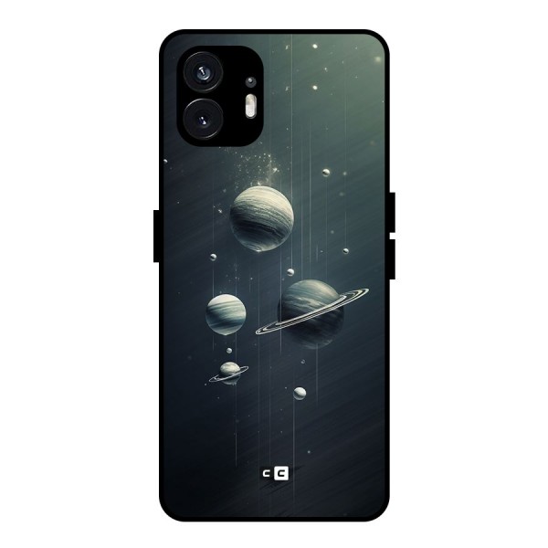 Hanging Planets Metal Back Case for Nothing Phone 2